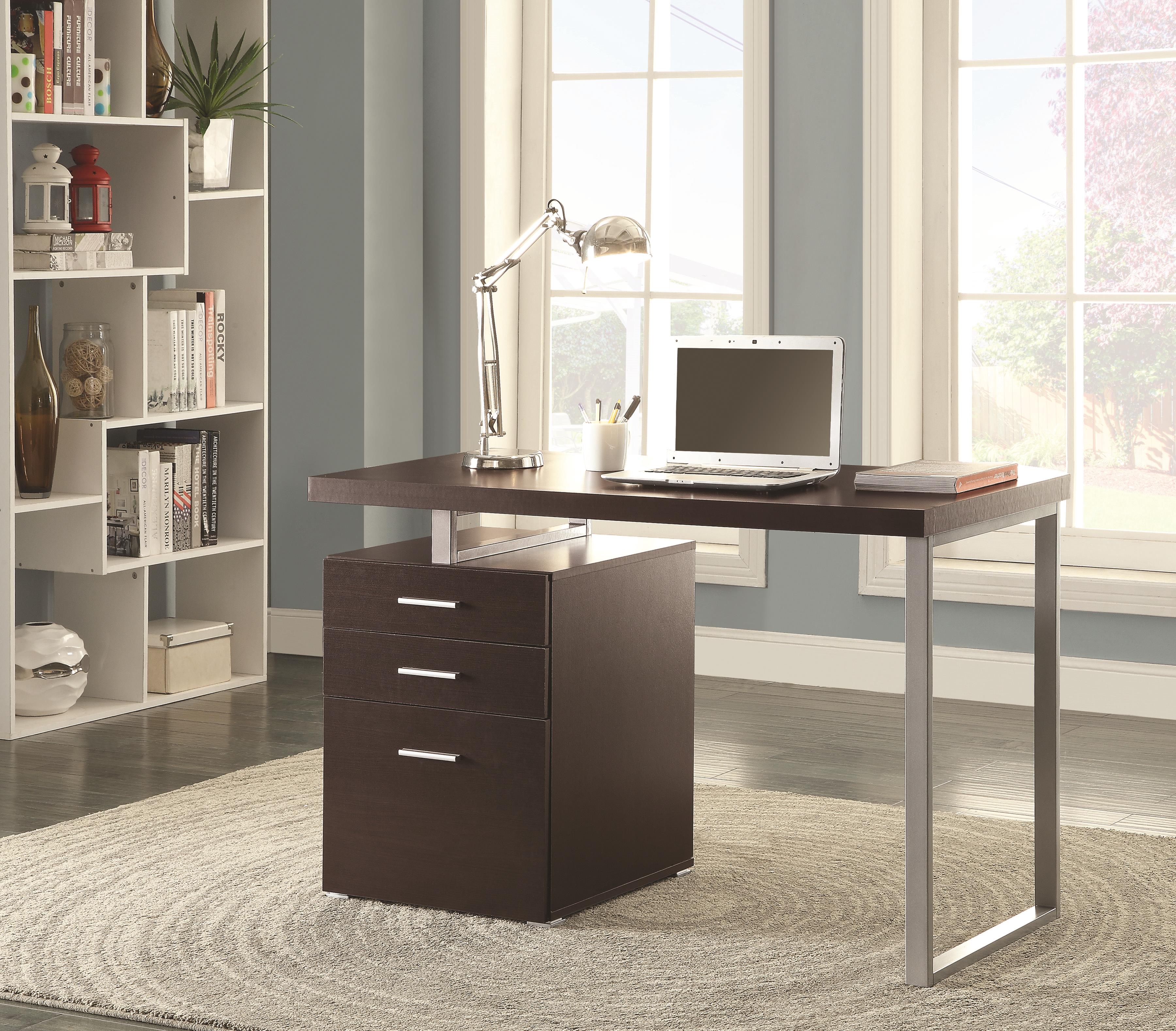 Writing desk with matching hot sale file cabinet